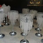 Silver Chrystal Center Peace