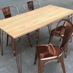 Set Tolix Chair and Table