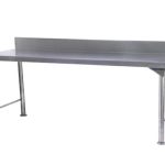 1.7m Stainless steel prep Table with splashback