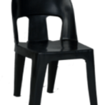 Black Plastic Chair