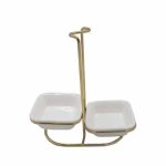 Double Spoon Rest Square