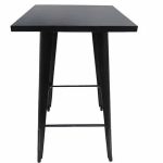 Tolix cocktail table black