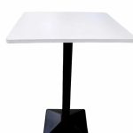 White Wooden Cocktail Table 80x80cm