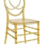 Gold Phoenix Resin Chair