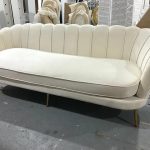 Two Seetter Velvet Sofa