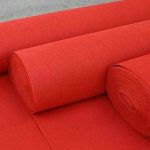 Red Weeding Carpet Rugs.