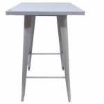 Tolix cocktail table white