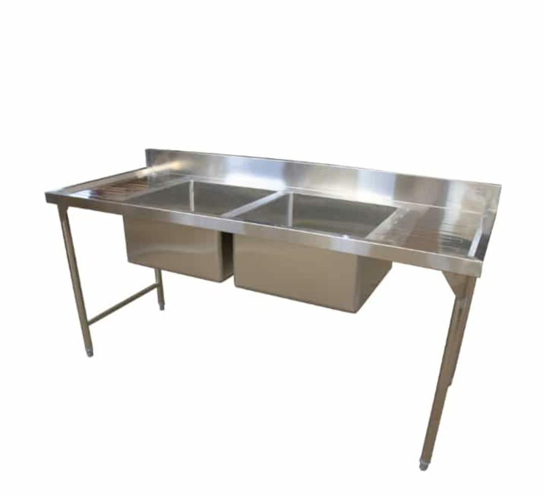 17b54d_ee7fc9caa0d1432195b02c66197e7367mv2.jpg Double Bowl Sink Stainless Steel 1.8m - Image 1