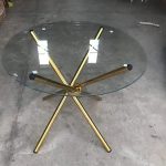 Round Glass Table